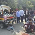 इटावा-जोगेश्वरी रस्त्यावर गोमांस वाहतूक प्रकरणामुळे तणाव, रिक्षा तोडफोड आणि रस्ता रोको