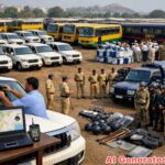 महापालिका निवडणुक; मतदानासाठी १ हजार वाहनांचे नियोजन, ३ हजार पोलिसांचा बंदोबस्त