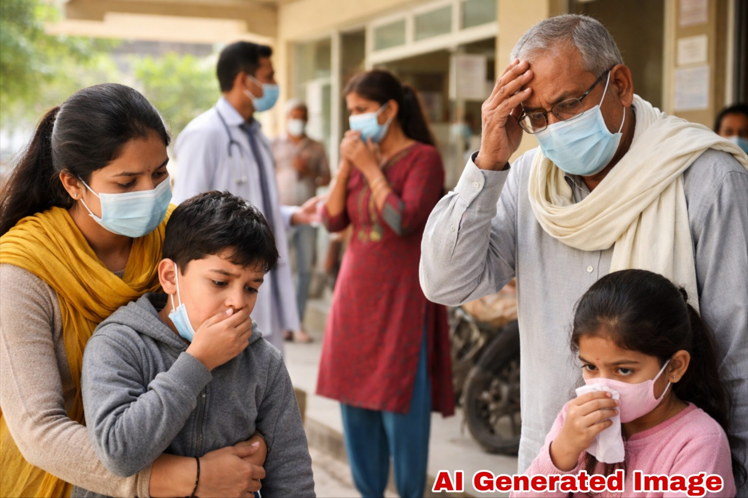 जिल्ह्यात बदलत्या हवामानाचा आरोग्यावर परिणाम; सर्दी-खोकला व व्हायरल तापाचे रुग्ण वाढले