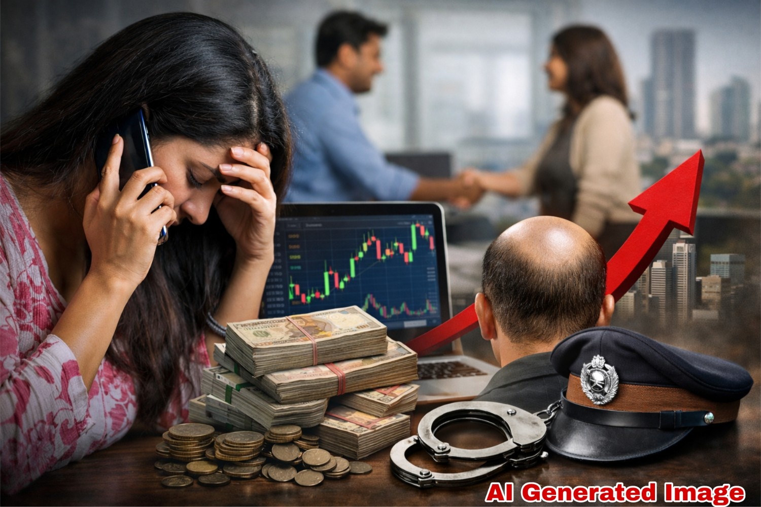 फेसबुकवरून फॉरेक्स गुंतवणुकीचे आमिष; व्यावसायिक महिलेला पाच लाखांचा गंडा, गुन्हा दाखल