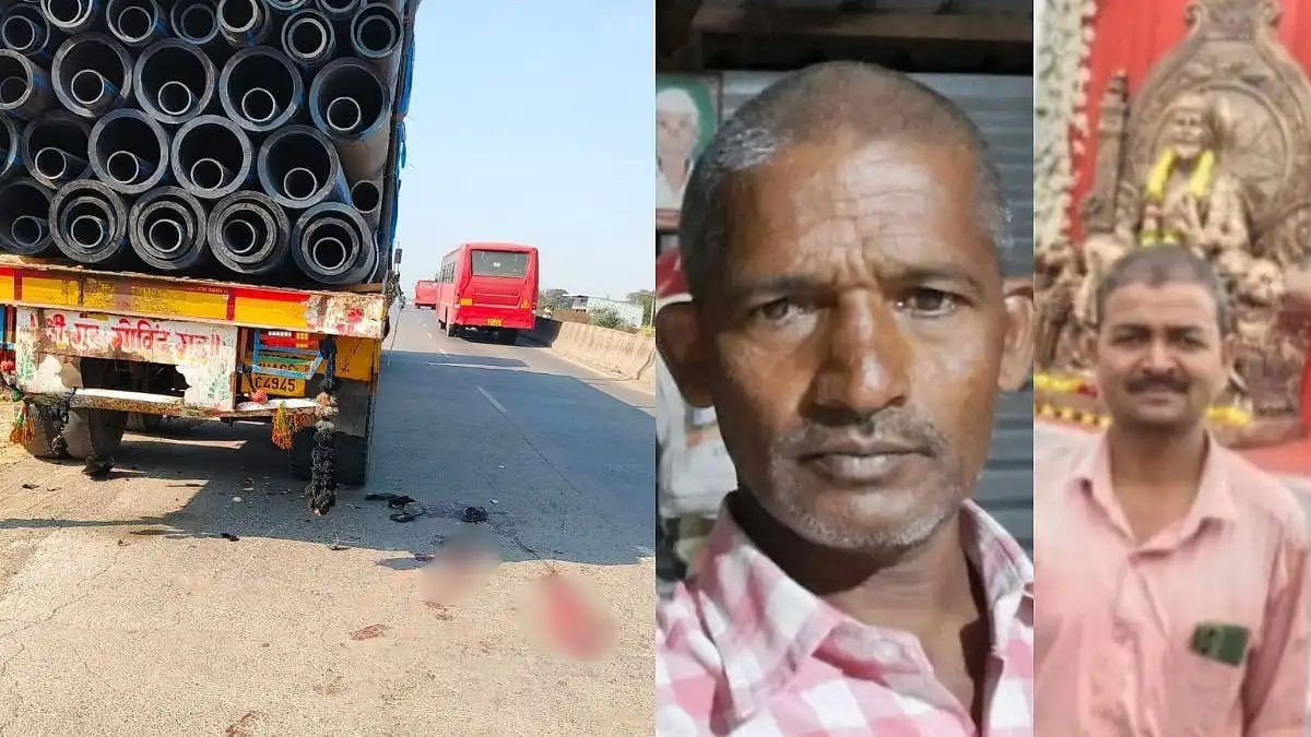 सिल्लोड तालुक्यात भीषण अपघात; उभ्या ट्रकला दुचाकीची धडक, दोघांचा जागीच मृत्यू