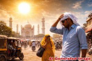 शहराचा पारा ३९.८ वर; तापमानाचा पुन्हा रेकॉर्ड