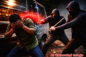 ऑर्डरच्या बहाण्याने केटरिंग व्यावसायिकावर हल्ला; मिरची पूड टाकून लूट