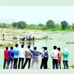 मेव्हण्याचा पाण्यात बुडून मृत्यू; साल्यानेही रेल्वे समोर येऊन जीवन संपवले