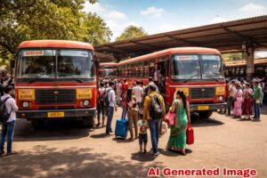 उन्हाळी गर्दीमुळे एसटी भाड्यात १०% वाढ; १५ एप्रिलपासून नवे दर लागू