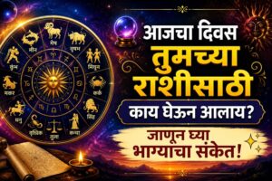 🔮 आजचा दिवस तुमच्या राशीसाठी काय घेऊन आलाय? जाणून घ्या भाग्याचा संकेत! ✨