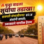 🔥 पुन्हा वाढला सूर्याचा तडाखा! छत्रपती संभाजीनगर ४२.४ अंशांनी तापले; उकाड्याने नागरिक हैराण