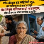 गोड बोलून वृद्ध महिलेची लूट, तर एटीएममध्ये कार्ड बदलून सेवानिवृत्त अधिकाऱ्याची फसवणूक; संभाजीनगरात ज्येष्ठ नागरिक असुरक्षित