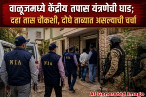 वाळूजमध्ये केंद्रीय तपास यंत्रणेची धाड; दहा तास चौकशी, दोघे ताब्यात असल्याची चर्चा