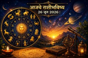 “२६ जूनचे राशीभविष्य: कोणाच्या नशिबाला मिळणार यशाची साथ, तर कोणाला घ्यावी लागणार सावधगिरी? जाणून घ्या सर्व १२ राशींचे आजचे सविस्तर भविष्य”