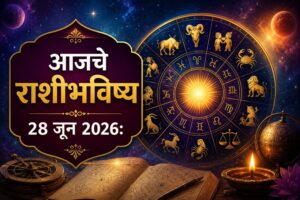 28 जून 2026 चे राशीभविष्य : आज कोणाच्या आयुष्यात येणार आनंदाची बातमी, तर कोणाला घ्यावी लागणार महत्त्वाची काळजी? वाचा सर्व 12 राशींचे भविष्य