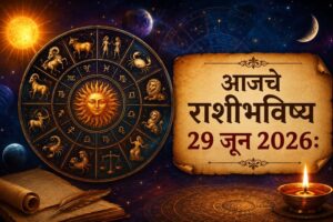 आजचे राशीभविष्य २९ जून २०२६ : जाणून घ्या तुमच्या राशीसाठी कसा असेल आजचा दिवस?