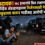 धक्कादायक! ७८ हजारांचे बिल टाळण्यासाठी सर्व्हिस अॅडव्हायझरला निर्जनस्थळी नेले, चाकूहल्ला करून गाडीसह आरोपी फरार
