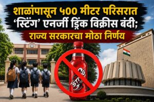 शाळांपासून ५०० मीटर परिसरात ‘स्टिंग’ एनर्जी ड्रिंक विक्रीस बंदी; राज्य सरकारचा मोठा निर्णय