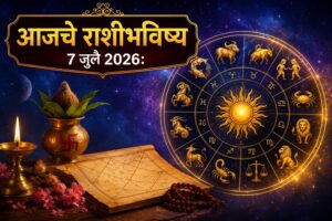 ✨ आजचे राशीभविष्य 7 जुलै 2026: आज कोणाला मिळणार यश, कोणाला घ्यावी लागेल सावधगिरी? वाचा सर्व 12 राशींचे सविस्तर भविष्य!