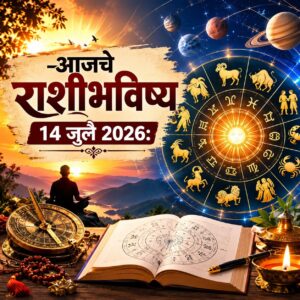 आजचे राशीभविष्य १४ जुलै २०२६ : मंगळवारचा दिवस कोणासाठी ठरणार लाभदायक, तर कोणाला घ्यावी लागणार सावधगिरी? जाणून घ्या तुमचे भविष्य
