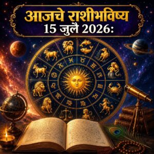 १५ जुलै २०२६ राशीभविष्य : मेष ते मीन राशीपर्यंत प्रत्येकासाठी कसा असेल आजचा दिवस, जाणून घ्या एका क्लिकवर