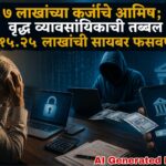 ७ लाखांच्या कर्जाचे आमिष; वृद्ध व्यावसायिकाची तब्बल ₹१५.२५ लाखांची सायबर फसवणूक