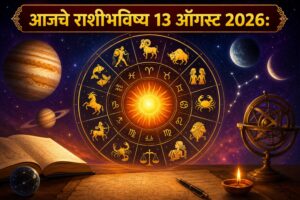 13 ऑगस्टचे राशीभविष्य: काही राशींना करिअरमध्ये नवीन संधी तर काहींना आर्थिक फटका; कोणाला मिळणार नशिबाची साथ, कोणाला खर्चावर ठेवावे लागणार नियंत्रण? जाणून घ्या मेष ते मीन राशींचे भविष्य