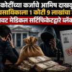 ७ कोटींच्या कर्जाचे आमिष दाखवून व्यावसायिकाला १ कोटी ९ लाखांचा गंडा; बनावट मेडिकल सर्टिफिकेटद्वारे ब्लॅकमेल