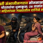 छत्रपती संभाजीनगरात सोनसाखळी चोरट्यांचा धुमाकूळ; २४ तासांत दोन महिलांच्या गळ्यातील दागिने लंपास