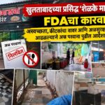 खुलताबादच्या प्रसिद्ध ‘शेळके मामा ढाब्या’वर FDAचा कारवाई; अस्वच्छता, कीटकांचा वावर आणि अन्नसुरक्षा नियमांचे उल्लंघन आढळल्याने अन्न परवाना पुढील आदेशापर्यंत निलंबित