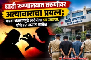 घाटी रुग्णालयात तरुणीवर अत्याचाराचा प्रयत्न; धाडसी प्रतिकारामुळे आरोपीचा डाव उधळला, दोघे २४ तासांत अटकेत