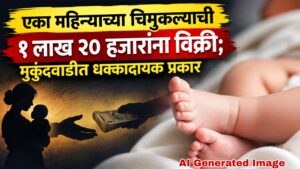एका महिन्याच्या चिमुकल्याची १ लाख २० हजारांना विक्री; मुकुंदवाडीत धक्कादायक प्रकार