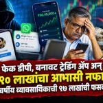 फेक डीपी, बनावट ट्रेडिंग अॅप अन् ९० लाखांचा आभासी नफा; ६० वर्षीय व्यावसायिकाची १७ लाखांची फसवणूक