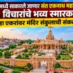 पैठणमध्ये साकारले जाणार संत एकनाथ महाराजांच्या विचारांचे भव्य स्मारक; सहा एकरांवर मंदिर संकुलाची संकल्पना