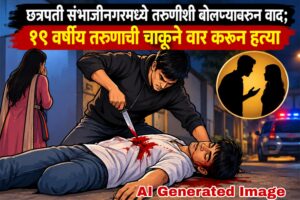 छत्रपती संभाजीनगरमध्ये तरुणीशी बोलण्यावरून वाद; १९ वर्षीय तरुणाची चाकूने वार करून हत्या