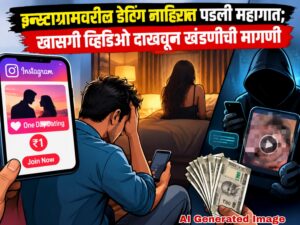 इन्स्टाग्रामवरील डेटिंग जाहिरात पडली महागात; खासगी व्हिडिओ दाखवून खंडणीची मागणी